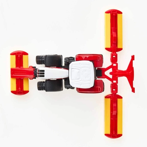 Traktor Steyr z kosiarkami Pöttinger model metalowy SIKU S1672